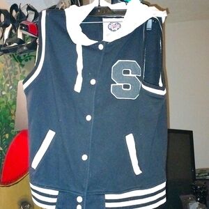 Cute Sleeveless Hoodie